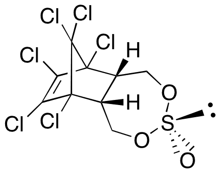 α-Endosulfan - Chemical structure and product image