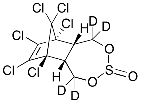 α-Endosulfan-d4 - Chemical structure and product image