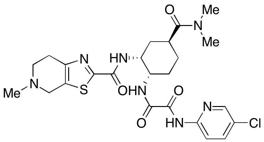 Edoxaban - Chemical structure and product image