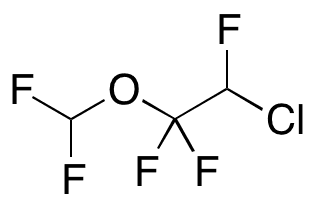 Enflurane - Chemical structure and product image