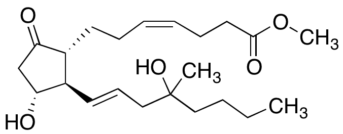 Enisoprost - Chemical structure and product image