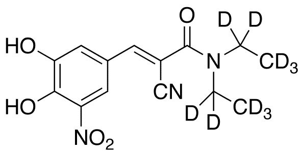 Entacapone-d10 - Chemical structure and product image