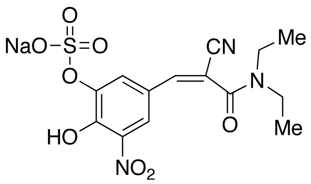 cis-Entacapone-3’-sulfate Sodium Salt - Chemical structure and product image