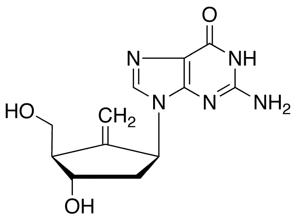 Entecavir - Chemical structure and product image