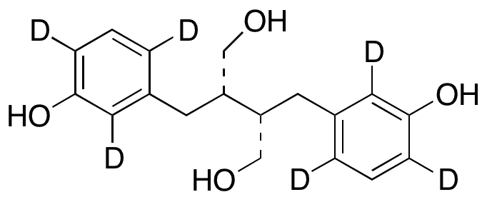 rac Enterodiol-d6 - Chemical structure and product image