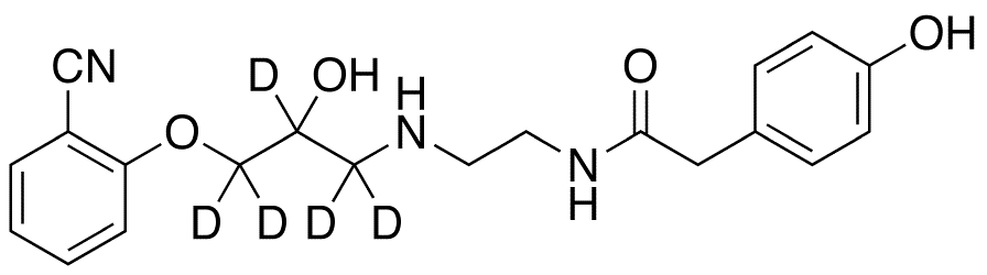 Epanolol-d5 - Chemical structure and product image