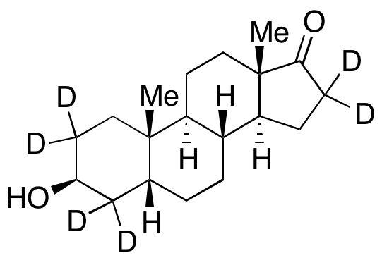 5β-Epiandrosterone-d6 - Chemical structure and product image