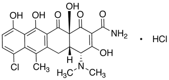 4-Epianhydrochlortetracycline Hydrochloride - Chemical structure and product image