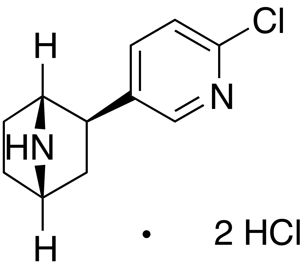 (±)-Epibatidine Dihydrochloride - Chemical structure and product image