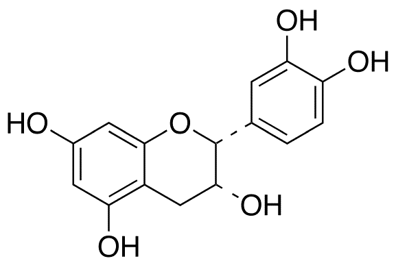 (-)-Epicatechin - Chemical structure and product image