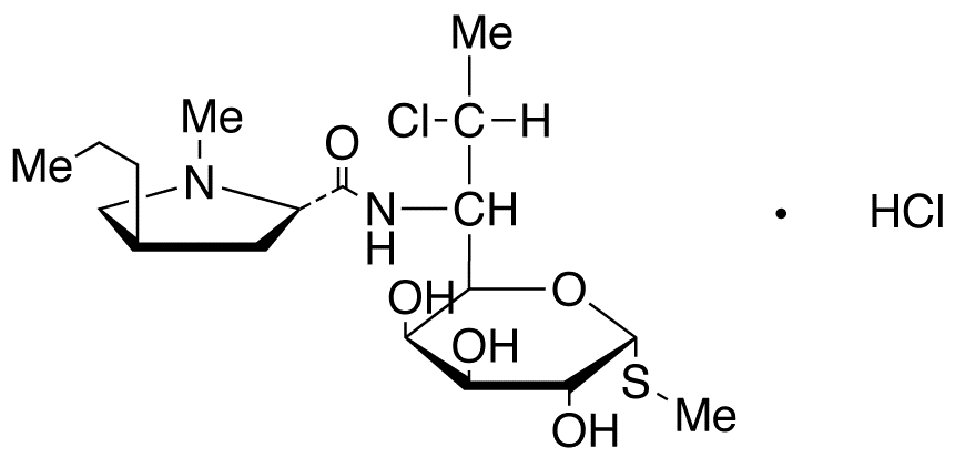 7-Epi Clindamycin Hydrochloride - Chemical structure and product image