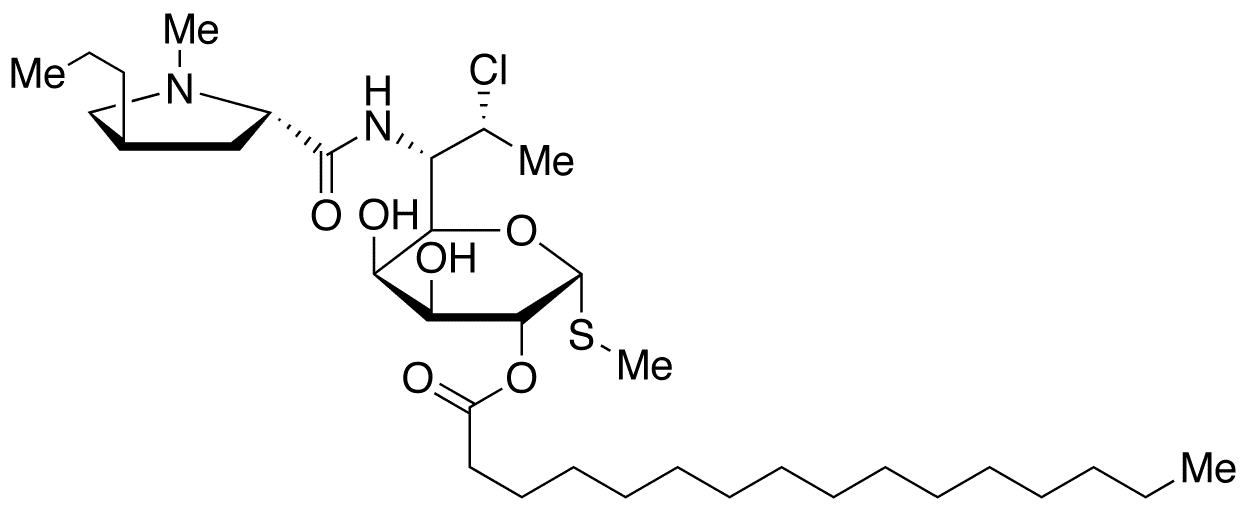 7-Epi Clindamycin 2-Palmitate - Chemical structure and product image