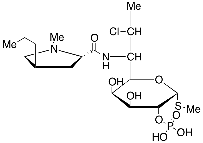 7-Epiclindamycin 2-Phosphate (>90%) - Chemical structure and product image