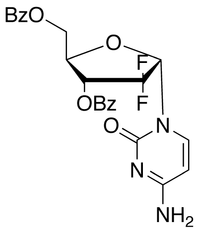 1’-Epi Gemcitabine 3’,5’-Dibenzoate - Chemical structure and product image