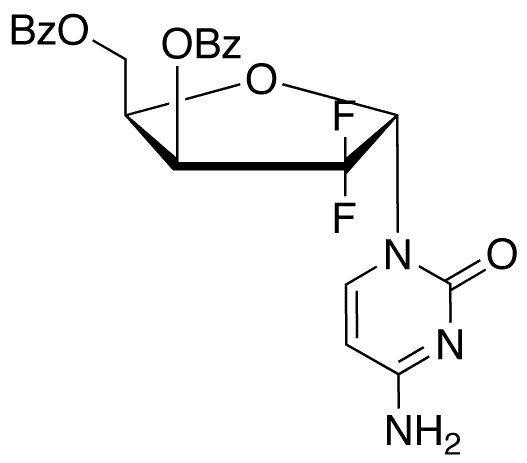 1’,3’-Epi Gemcitabine 3’,5’-Dibenzoate - Chemical structure and product image