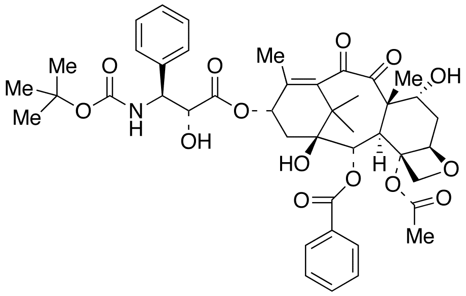 7-Epi-10-oxo Docetaxel - Chemical structure and product image
