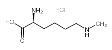 Epsilon-n-methyl-l-lysine HCl - Chemical structure and product image