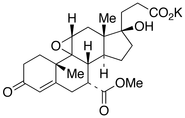 Eplerenone Hydroxyacid Potassium Salt - Chemical structure and product image
