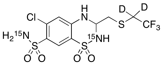 Epitizide-15N2, d2 - Chemical structure and product image