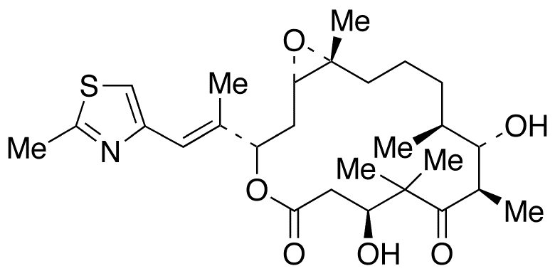 Epothilone B (synthetic) - Chemical structure and product image