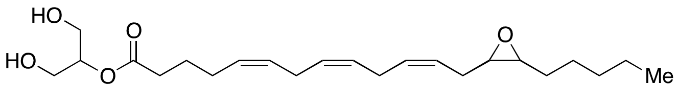 2-(14,15-Epoxyeicosatrienoyl) Glycerol - Chemical structure and product image
