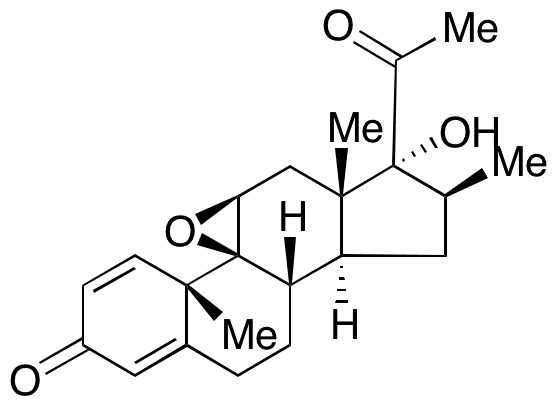 9β,11β-Epoxy-21dehydroxy Betamethasone - Chemical structure and product image