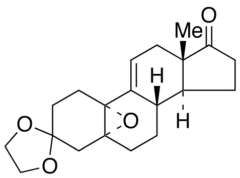 (5α,10α)-5,10-Epoxy-estr-9(11)-ene-3,17-dione Cyclic 3-(1,2-Ethanediyl Acetal) - Chemical structure and product image