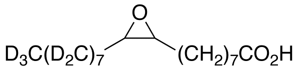 9,10-Epoxystearic Acid-d17 - Chemical structure and product image