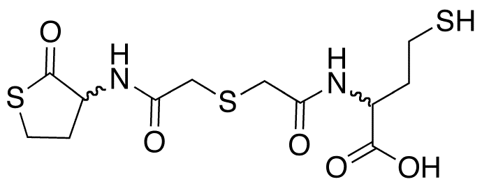 Erdosteine Homocysteine Impurity (Erdosteine RV201) - Chemical structure and product image