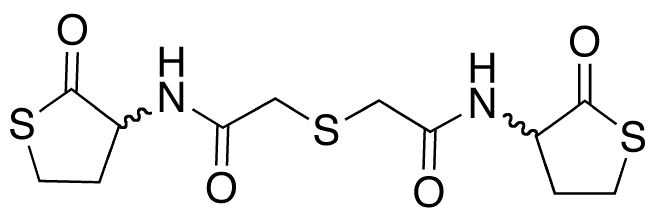Erdosteine Bis-N-(2-Oxo-3-tetrahydrothienyl) Impurity (Erdosteine EP21506) - Chemical structure and product image