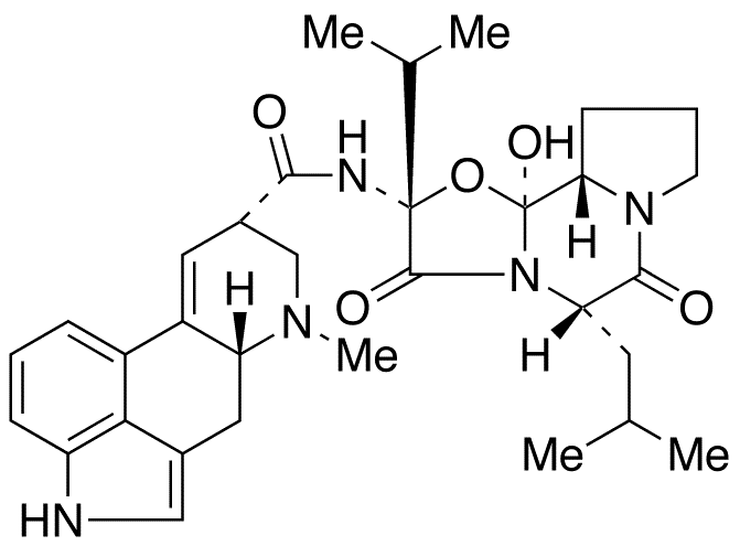 Alpha-Ergocryptinine (contains up to 10% Ethyl Acetate) - Chemical structure and product image