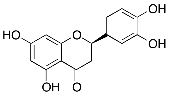 (2R)-Eriodictyol - Chemical structure and product image