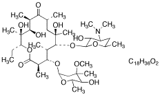 Erythromycin Stearate - Chemical structure and product image