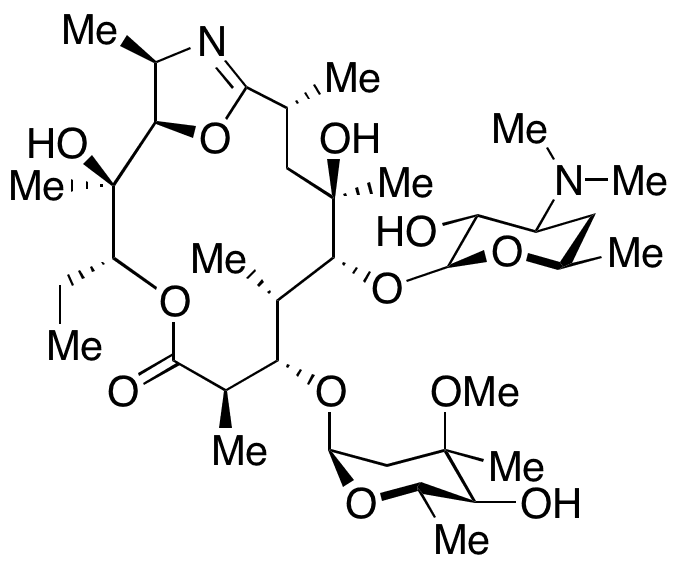 Erythromycin A 9,11-Imino Ether - Chemical structure and product image