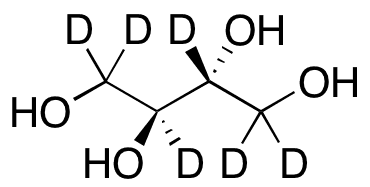 Erythritol-d6 - Chemical structure and product image