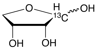 D-Erythrose-1-13C (As a solution in water) - Chemical structure and product image