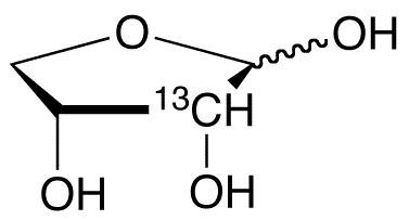 D-Erythrose-2-13C (As a solution in water) - Chemical structure and product image
