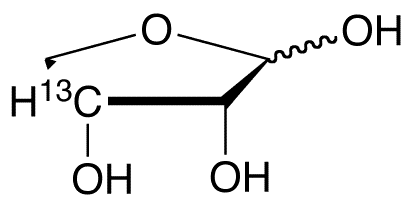 D-Erythrose-3-13C (As a solution in water) - Chemical structure and product image