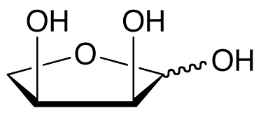 L-Erythrose (0.1 M solution in water) - Chemical structure and product image