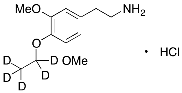 Escaline-d5 Hydrochloride - Chemical structure and product image