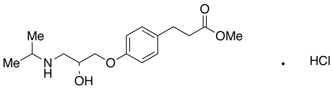 (R)-Esmolol Hydrochloride - Chemical structure and product image