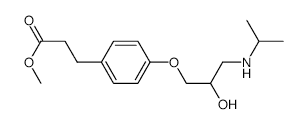 Esmolol - Chemical structure and product image