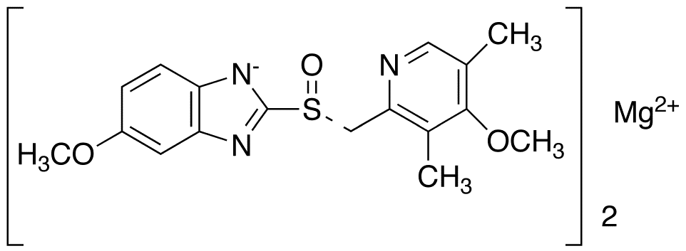 Esomeprazole Magnesium - Chemical structure and product image