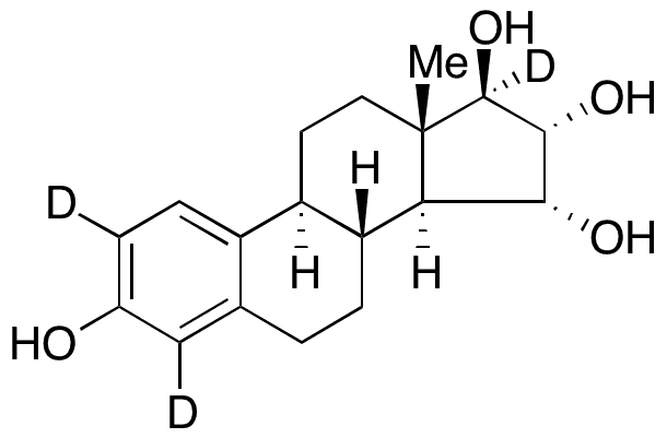 Estetrol-d3 - Chemical structure and product image