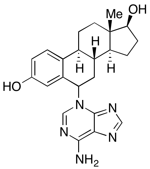 Estradiol 6-N3-Adenine - Chemical structure and product image