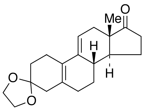 Estra-5(10),9(11)-diene-3,17-dione 3-Ethylene Ketal - Chemical structure and product image
