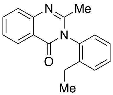 Etaqualone Hydrochloride - Chemical structure and product image