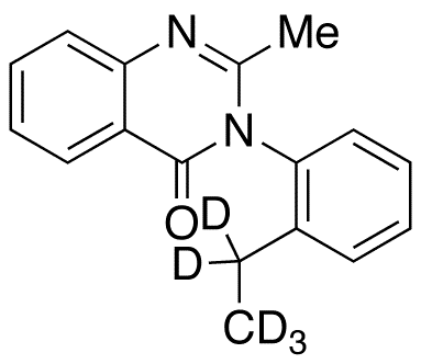 Etaqualone-d3 Hydrochloride (Major) - Chemical structure and product image