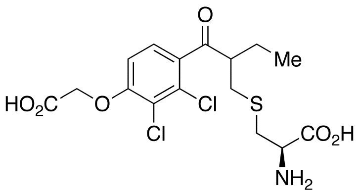 Ethacrynic Acid L-Cysteine Adduct - Chemical structure and product image
