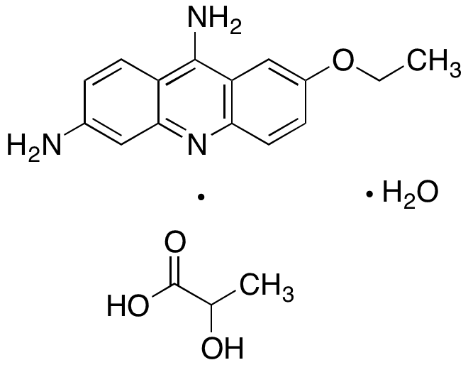 Ethacridine Lactate Monohydrate - Chemical structure and product image